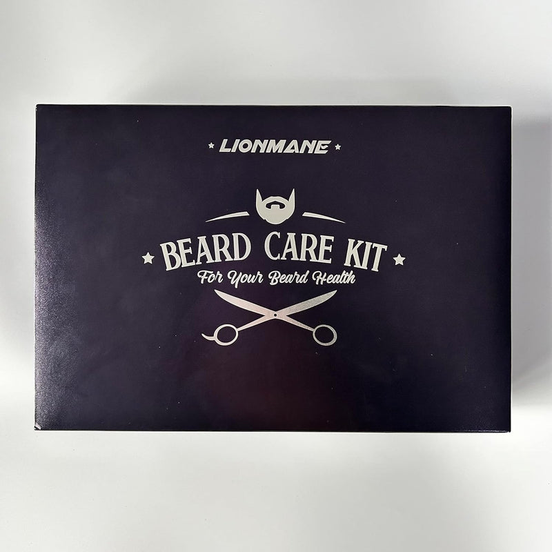 Beard Care Gifts Kit for Men, Beard Mustache Grooming Kit-Beard Balm, Beard Wash, Beard Oil, Brush, Scissors, Birthday Anniversary Daily Gifts for Husband/Boyfriend/Dad/Him